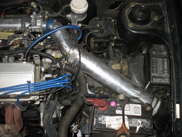 Complete cold air intake