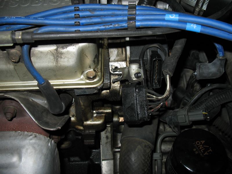 remove distributor harness plug