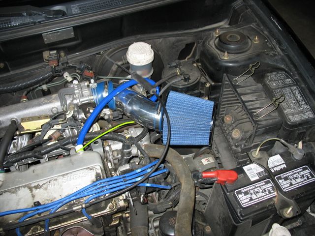 Remove air intake filter